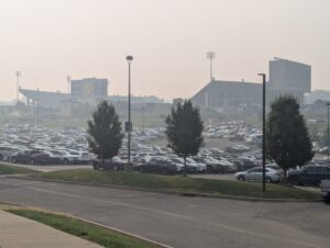 Something in the air: Smoke from Canada's wildfires prompt atmosphere of caution